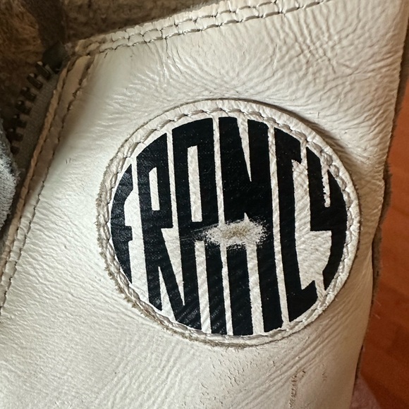 Golden Goose White and Gray Star Sneakers Francy high top size 42 - Picture 10 of 11